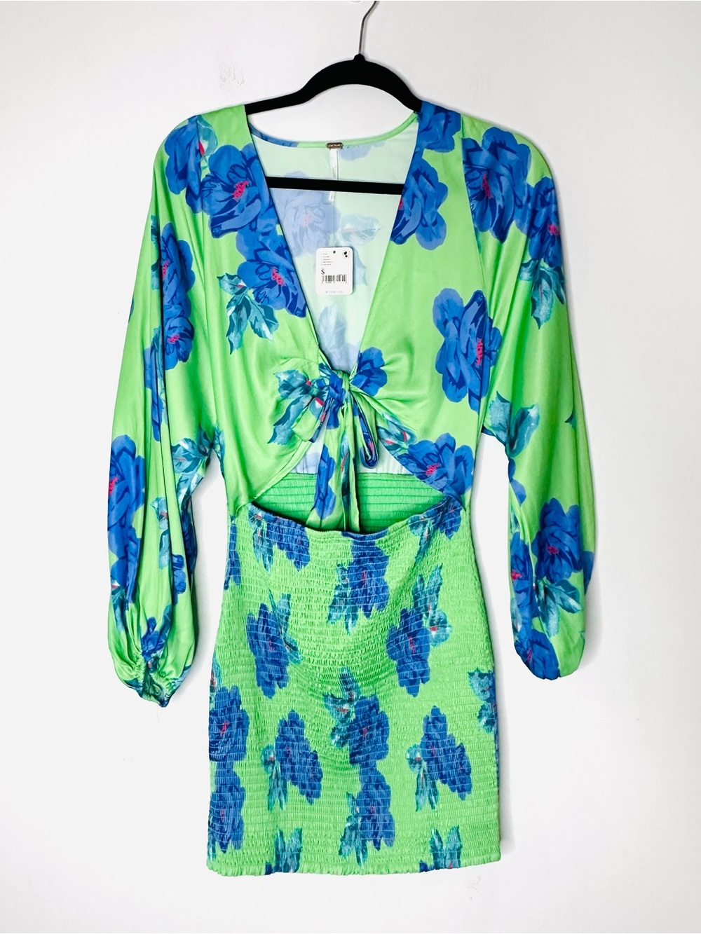 NWT Free People Cassie Mini Dress S - Picture 3 of 6